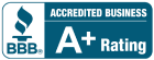 BBB Accredited Business A Rating 1